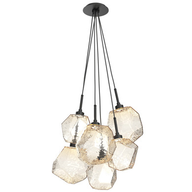 Pendants Multi-port/Cascade by Hammerton Studio ( 404 | CHB0039-0F-MB-A-C01-L1 Gem ) 