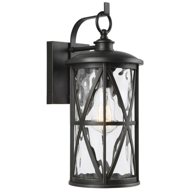 Exterior Wall Mount by Generation Lighting ( 1 | OL15201ANBZ Millbrooke ) 