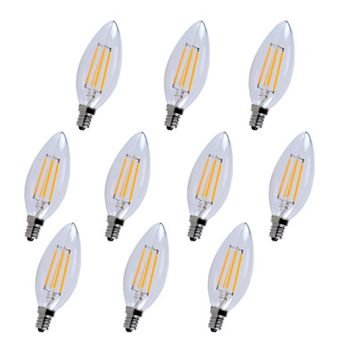 Bulbs Torpedo by Elitco ( 419 | E12LED101-10PK Kerz ) 