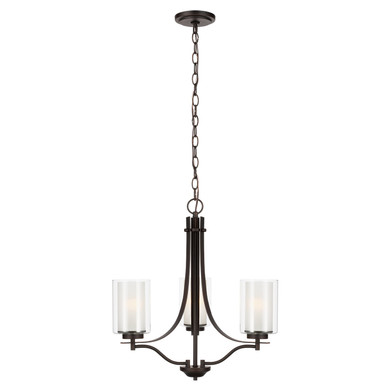 Mini Chandeliers Glass Shade by Generation Lighting ( 1 | 3137303-710 Elmwood Park ) 