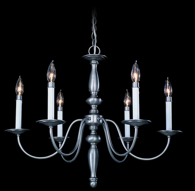 Mid. Chandeliers Candle by Framburg ( 8 | 7916 SP Jamestown ) 