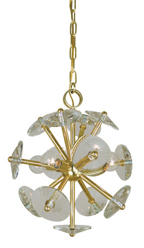 Mini Chandeliers Starburst by Framburg ( 8 | 4814 PB Apogee ) 