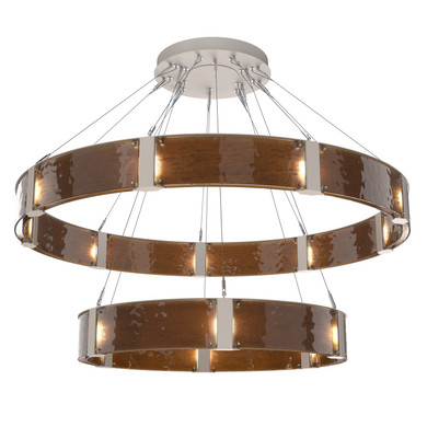 Large Chandeliers Ring/Halo by Hammerton Studio ( 404 | CHB0042-2C-BS-BG-CA1-L1 Parallel ) 