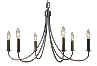 Mid. Chandeliers Candle by Framburg ( 8 | 1006 RB Maisonette ) 