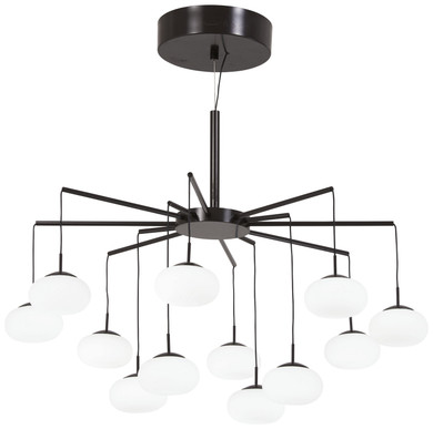 Mid. Chandeliers Glass Down by George Kovacs ( 42 | P8238-671-L George'S Web ) 