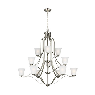 Large Chandeliers Glass Shade by Generation Lighting ( 1 | 3139012-962 Emmons ) 