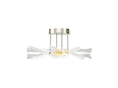 Semi-Flush Mts. Glass Down by Golden ( 62 | 8046-SF LG Vetrina ) 