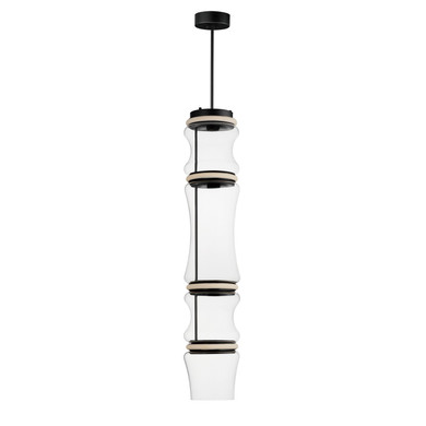 Mini Pendants Glass Down by ET2 ( 86 | E21384-18BK Syndicate ) 