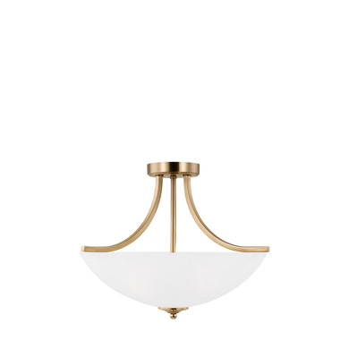 Semi-Flush Mts. Bowl Style by Generation Lighting ( 1 | 7716503-848 Geary ) 
