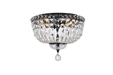 Flush Mounts Bowl Style by Elegant Lighting ( 173 | V2528F14BK/RC Tranquil ) 