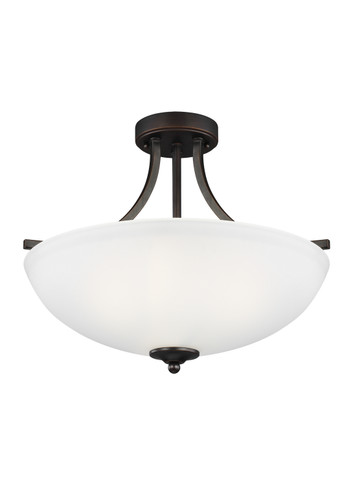 Semi-Flush Mts. Bowl Style by Generation Lighting ( 1 | 7716503EN3-710 Geary ) 