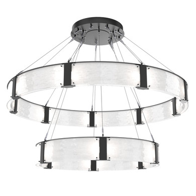 Large Chandeliers Ring/Halo by Hammerton Studio ( 404 | CHB0042-2C-MB-CG-CA1-L3 Parallel ) 
