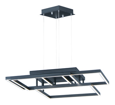 Mid. Chandeliers Ring/Halo by ET2 ( 86 | E21516-BK Traverse LED ) 