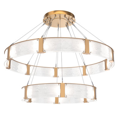 Large Chandeliers Ring/Halo by Hammerton Studio ( 404 | CHB0042-2C-NB-CG-CA1-L1 Parallel ) 