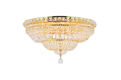 Flush Mounts Bowl Style by Elegant Lighting ( 173 | V2528F24G/RC Tranquil ) 