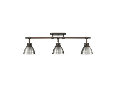 Semi-Flush Mts. Directional by Golden ( 62 | 3602-3SF RBZ-PW Duncan ) 