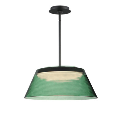 Pendants Glass Down by ET2 ( 86 | E22088-04BK Jensen ) 