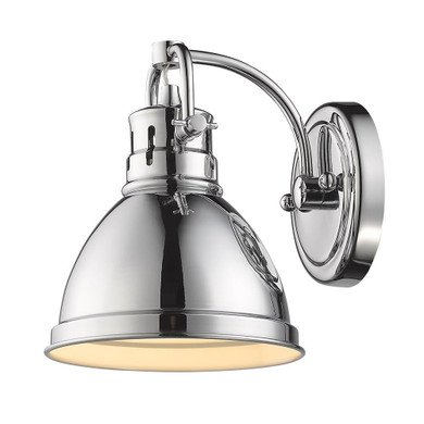 Sconces Directional/Cylinder by Golden ( 62 | 3602-BA1 CH-CH Duncan ) 