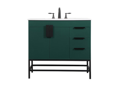 Plumbing Bath Chests/Vanities by Elegant Lighting ( 173 | VF48836MGN Eugene ) 
