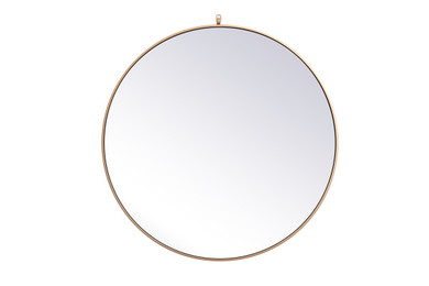 Mirrors Oval/Round by Elegant Lighting ( 173 | MR4739BR Rowan ) 