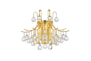 Sconces Triple Candle by Elegant Lighting ( 173 | V8000W16G/RC Toureg ) 