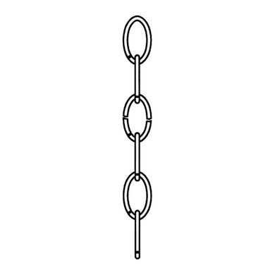 Specialty Items Fixture Accents/Parts by Generation Lighting ( 1 | 9100-08 Replacement Chain ) 