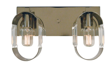 Bathroom Fixtures Two Lights by Framburg ( 8 | 5012 PN/BN Josephine ) 