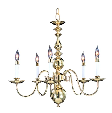 Mid. Chandeliers Candle by Framburg ( 8 | 9126 PB Jamestown ) 