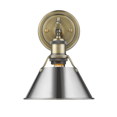 Sconces Directional/Cylinder by Golden ( 62 | 3306-BA1 AB-CH Orwell ) 