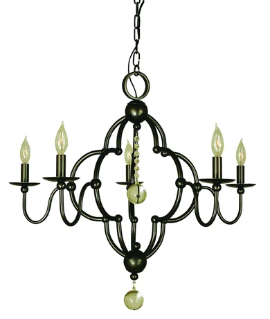 Mid. Chandeliers Candle by Framburg ( 8 | 1161 MB Quatrefoil ) 