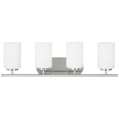 Bathroom Fixtures Four Lights by Generation Lighting ( 1 | 41163EN3-05 Oslo ) 