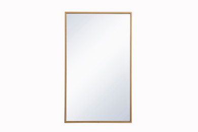 Mirrors Rectangle/Square by Elegant Lighting ( 173 | MR571728BRS Wyn ) 