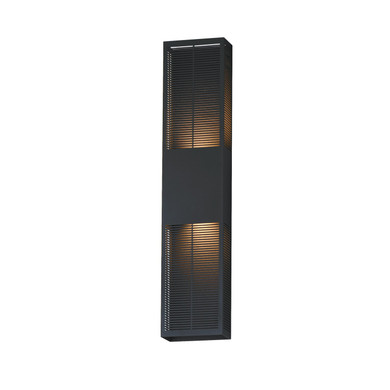 Exterior Sconces by ET2 ( 86 | E30395-BK Grate ) 