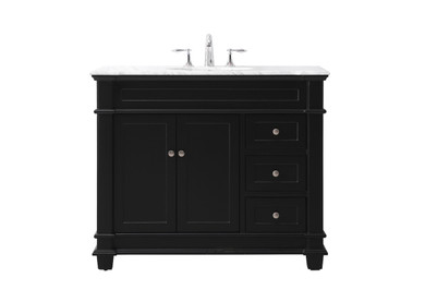 Plumbing Bath Chests/Vanities by Elegant Lighting ( 173 | VF50042BK Wesley ) 