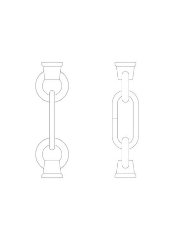 Specialty Items Fixture Accents/Parts by Generation Lighting ( 1 | 9122-715 Replacement Chain ) 
