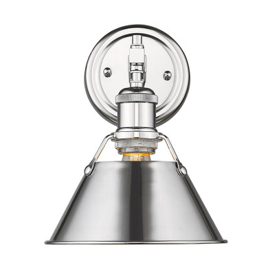 Sconces Directional/Cylinder by Golden ( 62 | 3306-BA1 CH-CH Orwell ) 