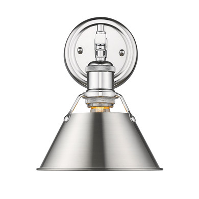 Sconces Directional/Cylinder by Golden ( 62 | 3306-BA1 CH-PW Orwell ) 