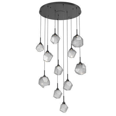 Large Chandeliers Multi-Port/Cascade by Hammerton Studio ( 404 | CHB0039-11-MB-S-C01-L1 Gem ) 
