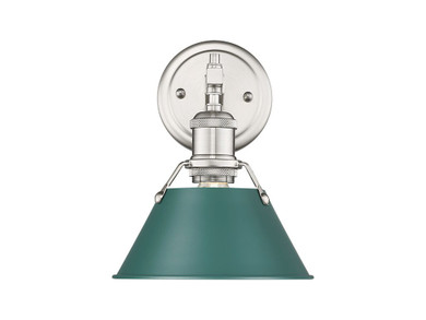 Sconces Metal by Golden ( 62 | 3306-BA1 PW-GN Orwell ) 