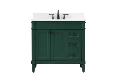 Plumbing Bath Chests/Vanities by Elegant Lighting ( 173 | VF31836GN-BS Bennett ) 