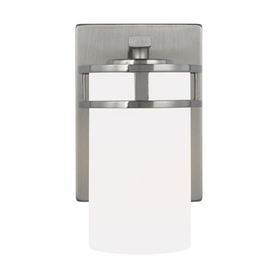 Sconces Single Glass by Generation Lighting ( 1 | 4121601-962 Robie ) 