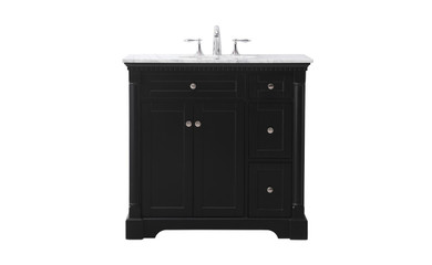 Plumbing Bath Chests/Vanities by Elegant Lighting ( 173 | VF53036BK Clarence ) 