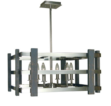 Semi-Flush Mts. Cage by Framburg ( 8 | 5266 PN Arcadia ) 