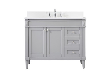 Plumbing Bath Chests/Vanities by Elegant Lighting ( 173 | VF31842GR-BS Bennett ) 
