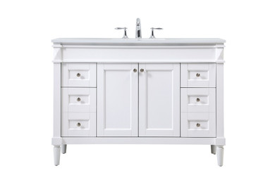 Plumbing Bath Chests/Vanities by Elegant Lighting ( 173 | VF31848WH Bennett ) 