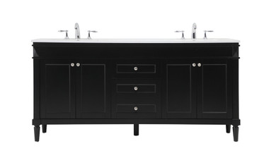 Plumbing Bath Chests/Vanities by Elegant Lighting ( 173 | VF31872DBK Bennett ) 