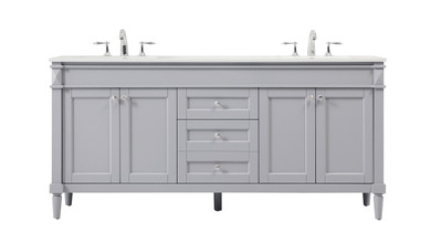 Plumbing Bath Chests/Vanities by Elegant Lighting ( 173 | VF31872DGR Bennett ) 
