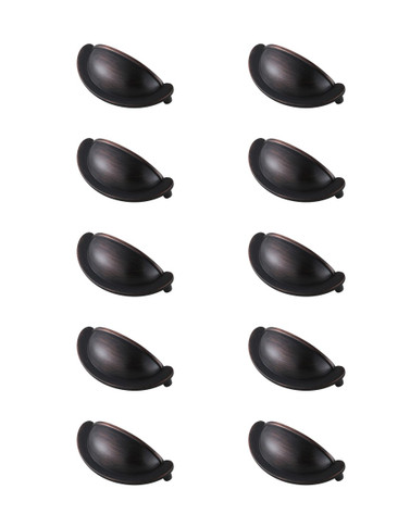 Specialty Items Cabinet Hardware by Elegant Lighting ( 173 | PL3001-ORB-10PK Claude ) 