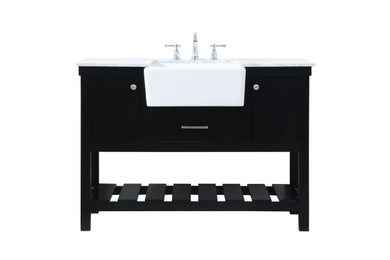 Plumbing Bath Chests/Vanities by Elegant Lighting ( 173 | VF60148BK Clement ) 