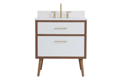Plumbing Bath Chests/Vanities by Elegant Lighting ( 173 | VF41030WH-BS Boise ) 